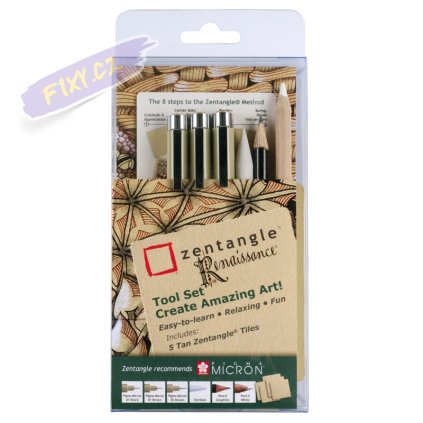 Technické linery SAKURA Pigma Micron Zentangle, set 11ks Renaissance