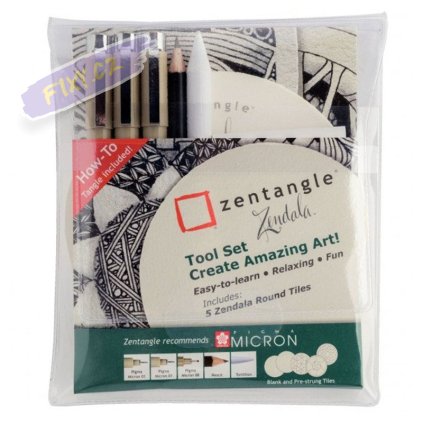 Technické linery SAKURA Pigma Micron Zentangle, set 10ks