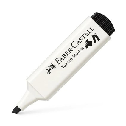 Fixa na textil FABER-CASTELL, černá