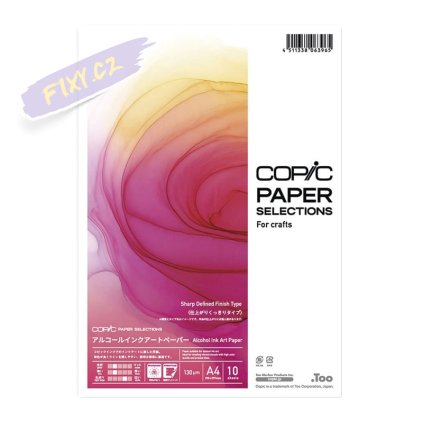 Blok A4 COPIC Alcohol Ink Art Paper, 10 listů Sharp Finish