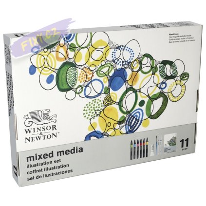 884955097090 WN ILLUSTRATION MIXED MEDIA SET [ANGLED] (For Office Print)