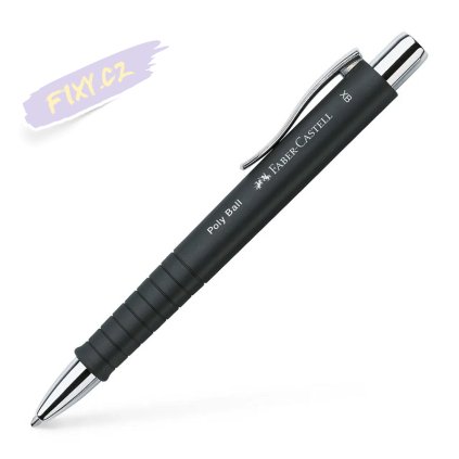 FABER-CASTELL kuličkové pero Poly Ball XB, černé