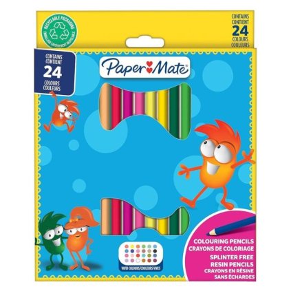 Dětské pastelky PAPER MATE, 24 ks