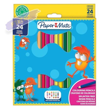 PAPER MATE dětské pastelky, 24ks