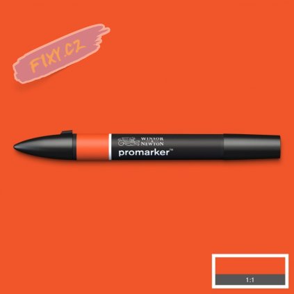 7335 3 winsor newton promarker lihovy bright orange o177