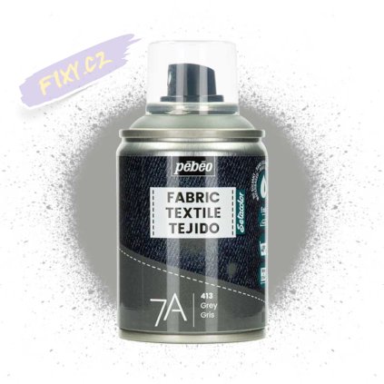 Farba do tkanin spray Pebeo Setacolor 7A 100 ml 413 Light Grey 01