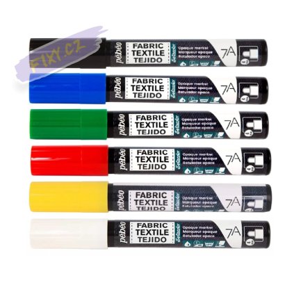 PEBEO Opaque na textil 7A 4mm, 6ks Basic