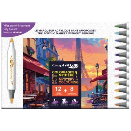 graph it go kit coloriage mystere city sunset