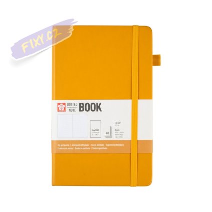 b5xa2029pt sakura dotted notebook 13x21 cm japanese kerria front 1600 1500 SHRINK ONLY 78 jpeg