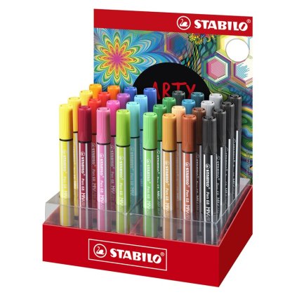 Fixy STABILO Pen 68 Max, 32 ks ARTY ve stojánku