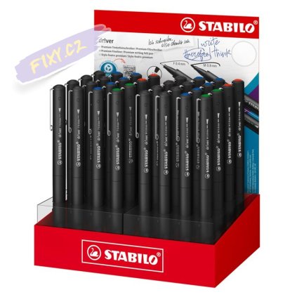 Liner STABILO dr!ver 0,4/0,8mm, 32ks ve stojánku