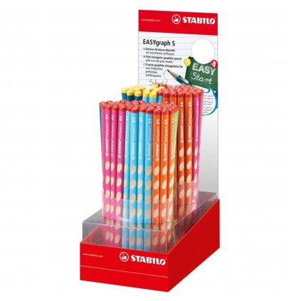 Tužky STABILO EASYgraph S, 90 ks ve stojánku