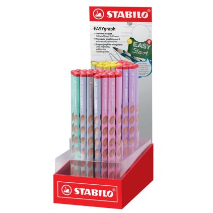 Tužky STABILO EASYgraph Pastel, 60 ks ve stojánku