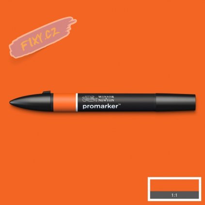 7542 3 winsor newton promarker lihovy mandarin o277