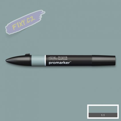 7614 3 winsor newton promarker lihovy grey green g917