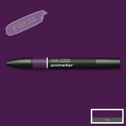 7647 3 winsor newton promarker lihovy aubergine v524