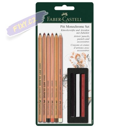 FABER-CASTELL umělecké pastely Pitt, 9ks