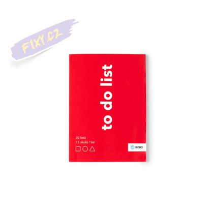 Úkolovník BOBO To Do List, malý