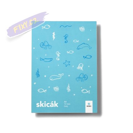 Blok Skicák Svět A4, 10 listů