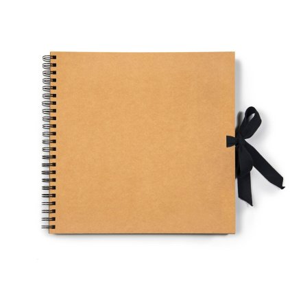 Skicář "Leonardo" 30x30 cm, 20 černých listů