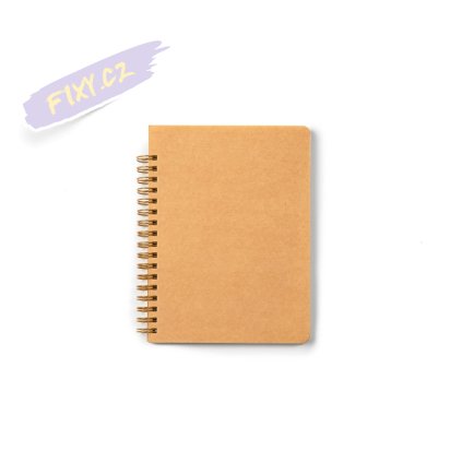 Zápisník "Leonardo" B6, 60 bílých linko-tečkovaných listů