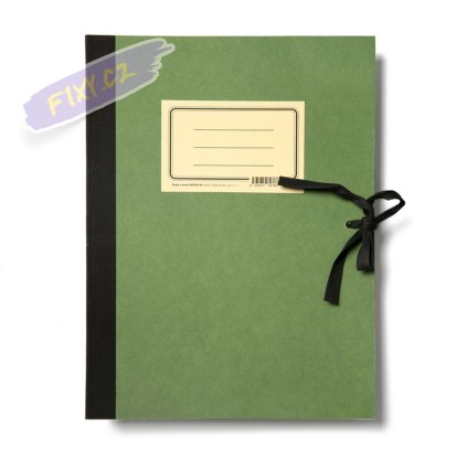 Výkresové desky "Zelenáč" A4 s tkanicí