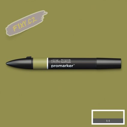 7782 3 winsor newton promarker lihovy olive green y724