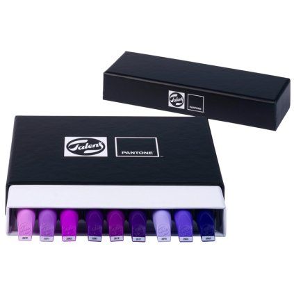 Pigmentové fixy PANTONE Duo Tip, 9 ks Violet