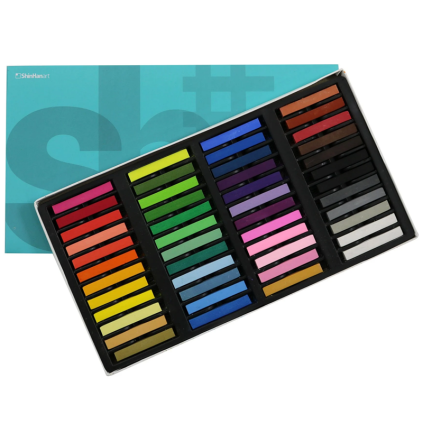 Křídové pastely SHINHANART, 48 ks