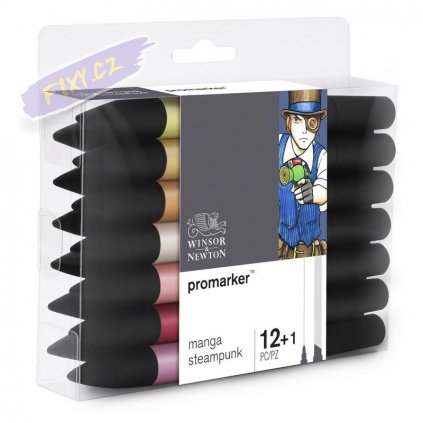 7869 4 winsor newton promarker lihovy 12 1ks manga steampunk