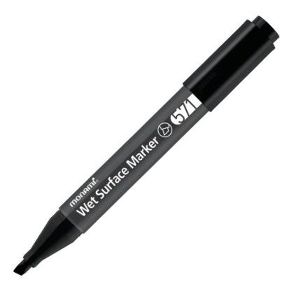 monami wet surface marker 571 black 2mm chisel waterproof each 1024x1024