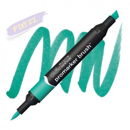 8079 3 winsor newton promarker brush lihovy ocean teal g956