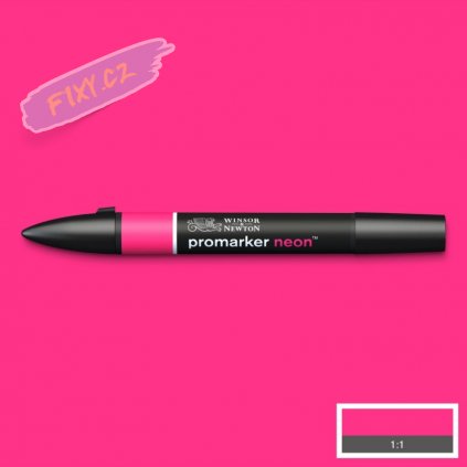 8145 4 winsor newton promarker neon lihovy electric pink