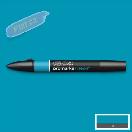 8148 4 winsor newton promarker neon lihovy volt blue