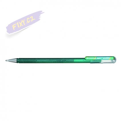 8397 4 pentel gelovy roller hybrid dual metallic zeleny modry