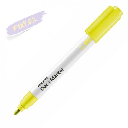 8718 5 monami akrylovy deco marker 460 f fluorescencni zluty