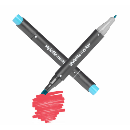 9372 2 362 carmine stylefile classic marker