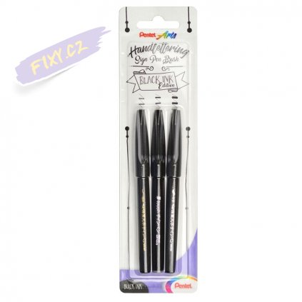 pentel brush sign 3ks