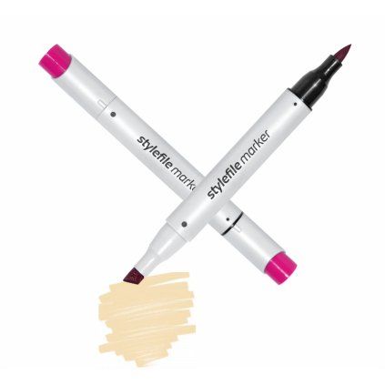 9648 2 112 cream stylefile brush marker