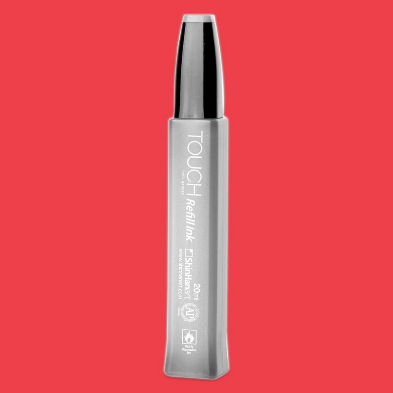 Lihový inkoust TOUCH Refill Ink 20ml, R12 Coral red