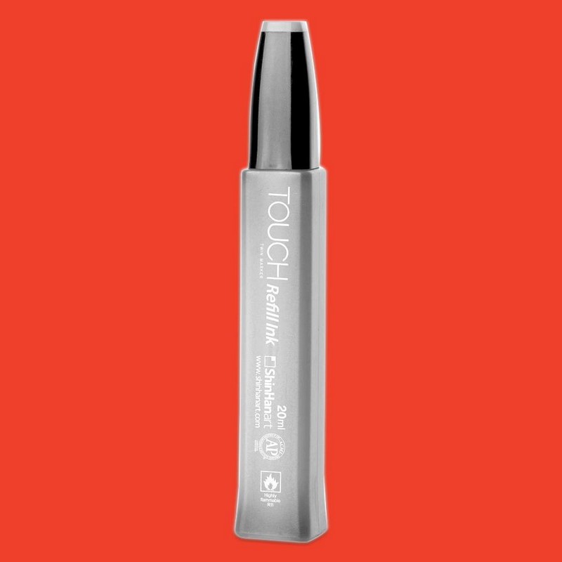 Lihový inkoust TOUCH Refill Ink 20ml, R14 Vermilion