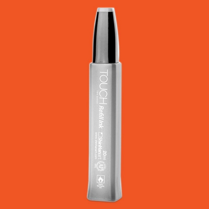 Lihový inkoust TOUCH Refill Ink 20ml, R22 French vermilion