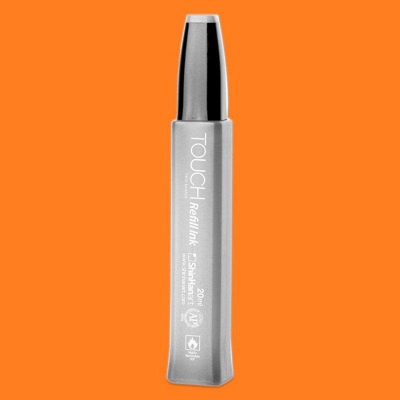 Lihový inkoust TOUCH Refill Ink 20ml, YR23 Orange