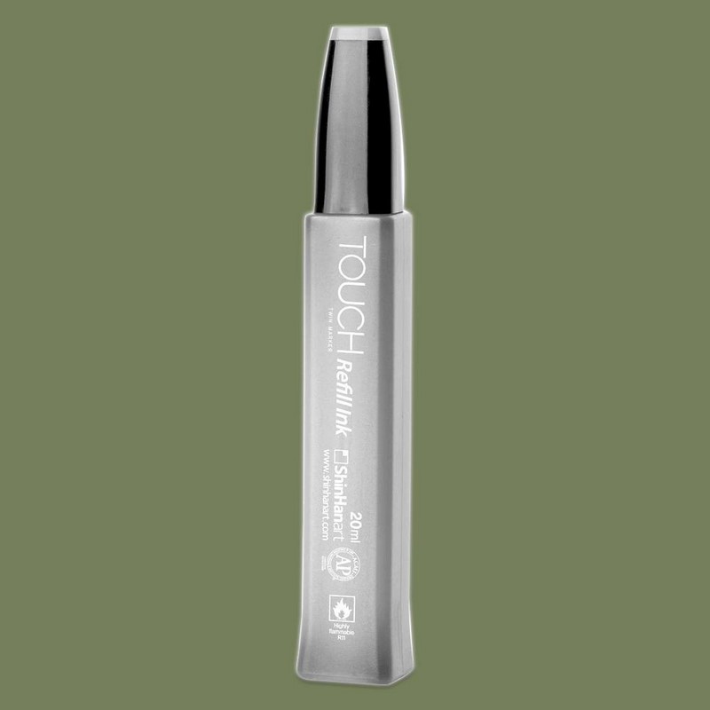 Lihový inkoust TOUCH Refill Ink 20ml, Y42 Bronze green