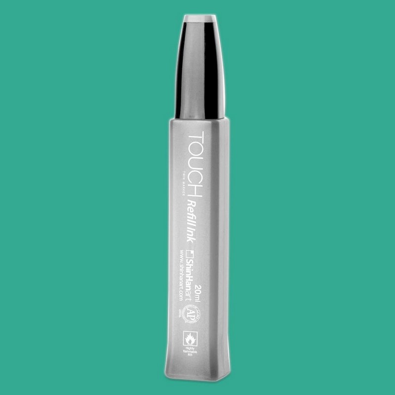 Lihový inkoust TOUCH Refill Ink 20ml, BG57 Turquoise green Light