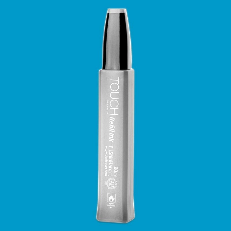 Lihový inkoust TOUCH Refill Ink 20ml, B63 Cerulean blue