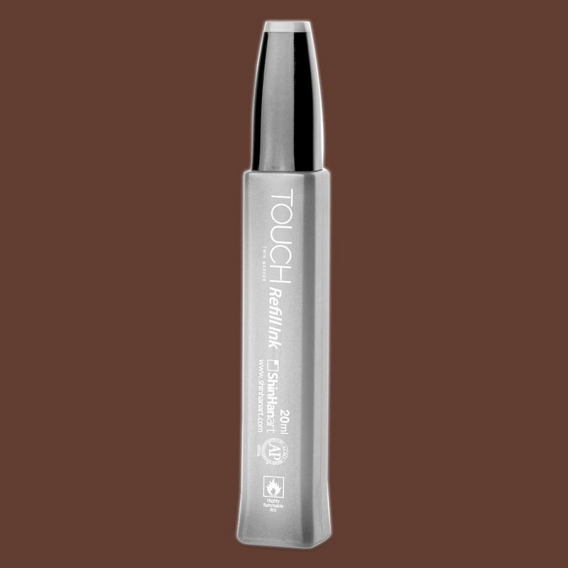 Lihový inkoust TOUCH Refill Ink 20ml, BR92 Chocolate
