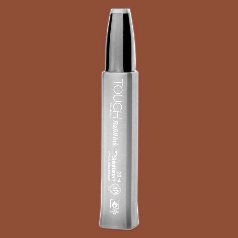 Lihový inkoust TOUCH Refill Ink 20ml, BR93 Burnt orange