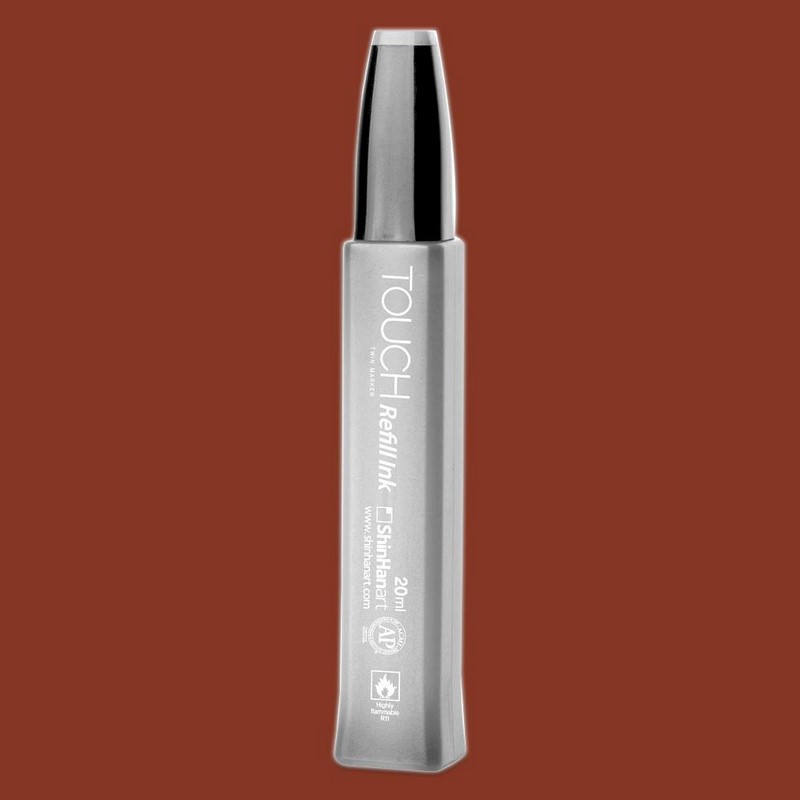 Lihový inkoust TOUCH Refill Ink 20ml, BR94 Brick brown