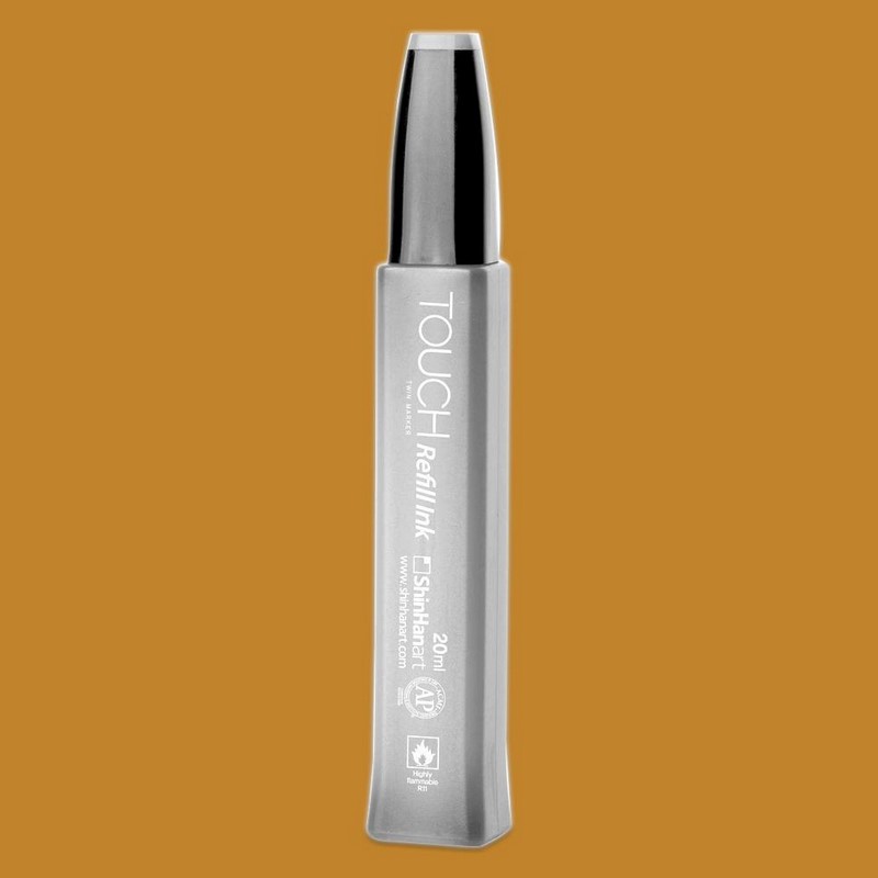 Lihový inkoust TOUCH Refill Ink 20ml, BR101 Yellow ochre